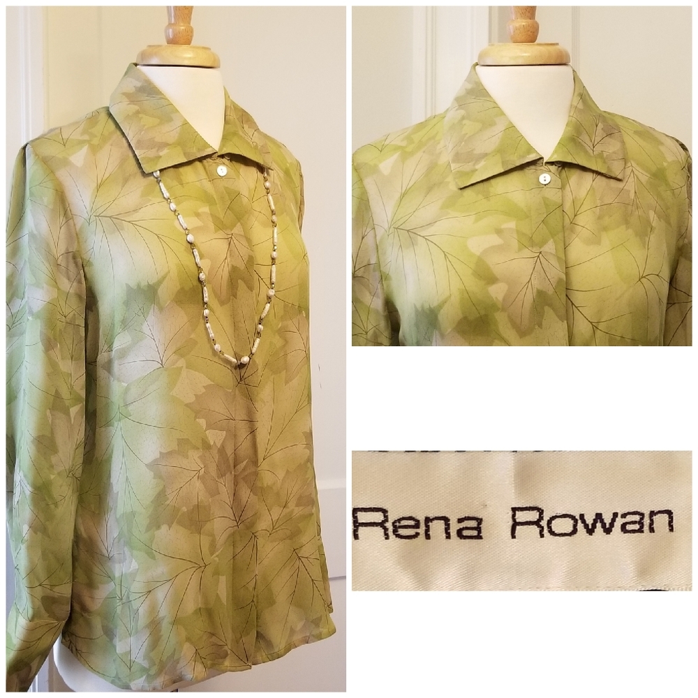 Rena Rowan silk blouse